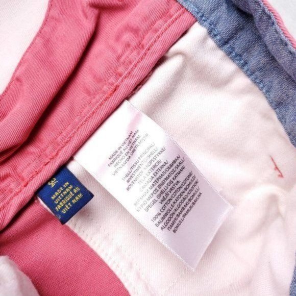Polo Ralph Lauren Relaxed Shorts Mens Size 34 Pink - Picture 8 of 10
